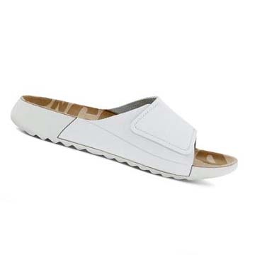 Women's Ecco 2nd Cozmo One Band Sandals White | Canada 163YXF